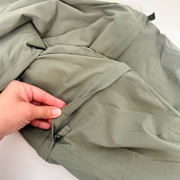 Columbia Omni-Shield Women's Saturday Trail Convertible Pants Green Sz 8 Short - Picture 10 of 15